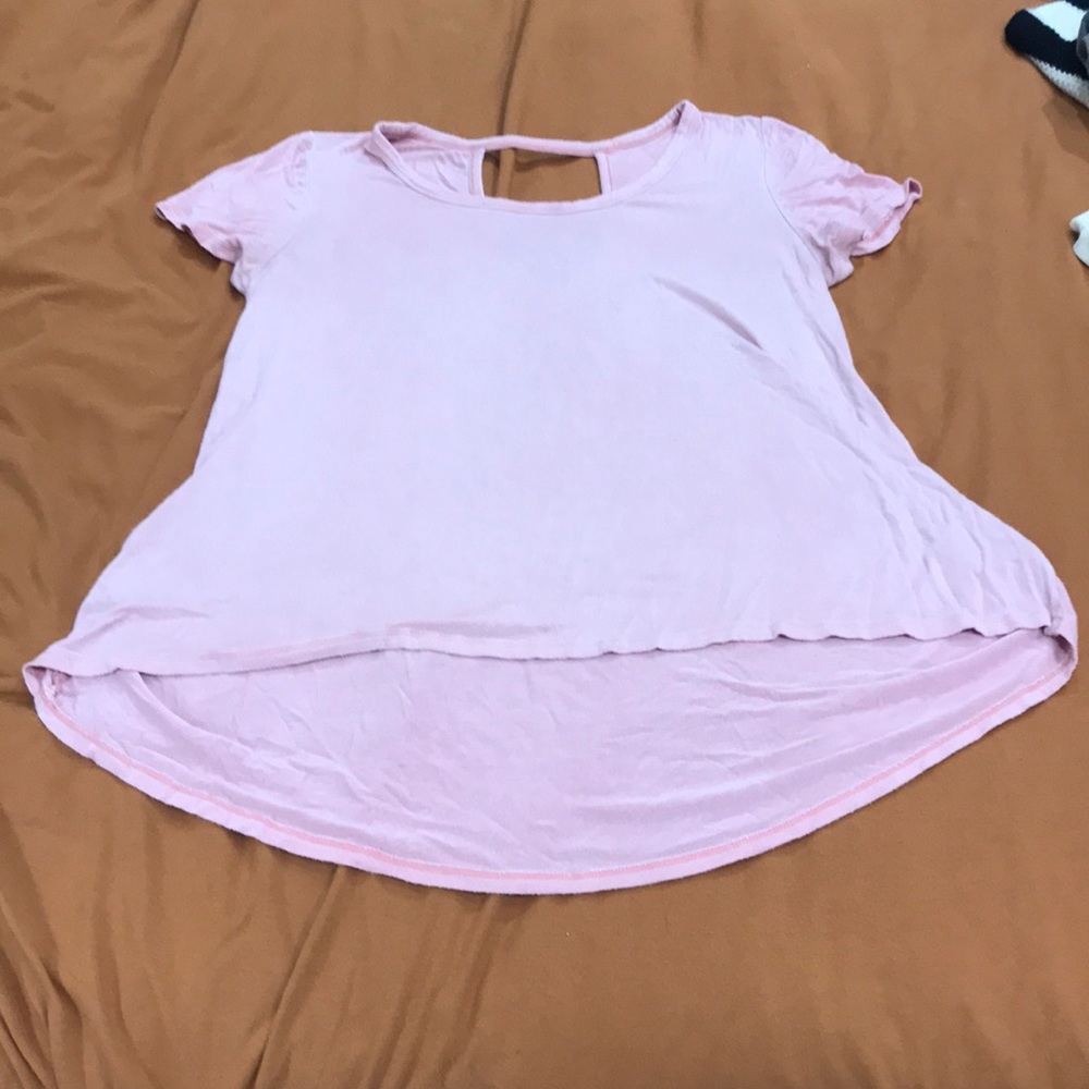 Charming Charlie pink women’s shirt size large